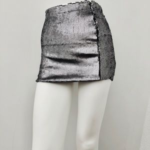Max Rave sequin mini skirt